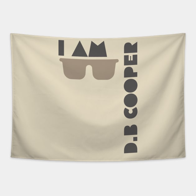 I am DB Cooper Tapestry by AshStore