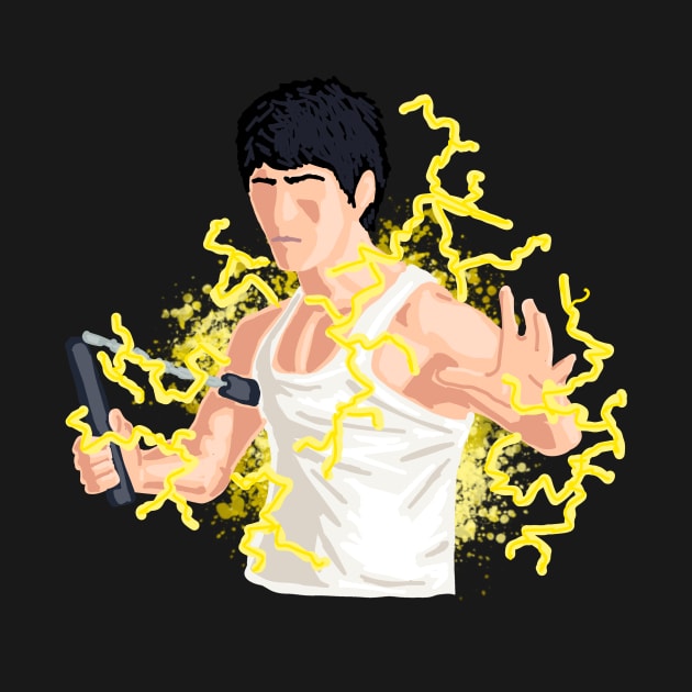 Bruce Lee Silhouette by Vatar