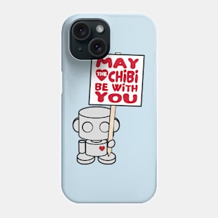 O'BOT Toy Robot (May the Chibi Be With You) Phone Case