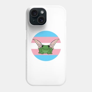 Pride frog trans Phone Case