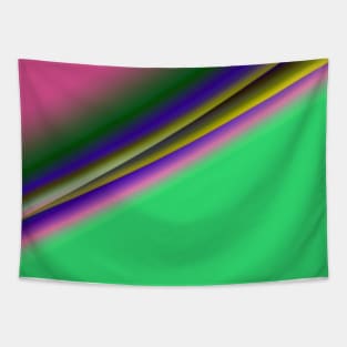 blue pink green texture art Tapestry