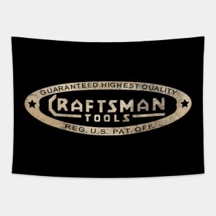 Vintage Craftsman Tools 2 by Buck Tee Tapestry