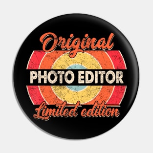 Photo Editor Limited Edition Pin