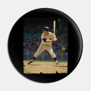 Mickey Mantle in New York Yankees, 1962 Pin