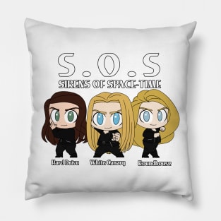 Sirens of Space-Time - Legends of Tomorrow Pillow