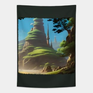 Eldritch Dreamscapes (26) - Fantasy Landscapes Tapestry