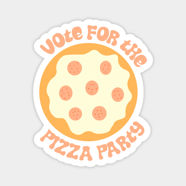 Vote for the Pizza Party Magnet by dumbbunnydesign