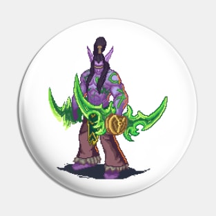 Pixel Illidan Stormrage Pin