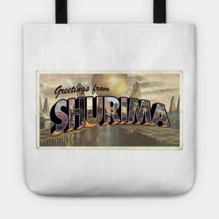 Greetings from shurima vintage Tote