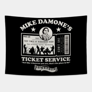 Damone's Ticket Service Tapestry