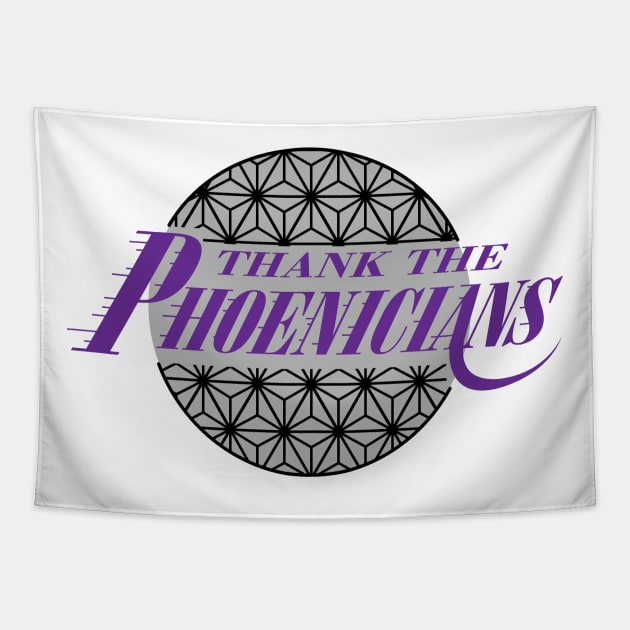 Thank the Phoenicians Tapestry by rossawesome