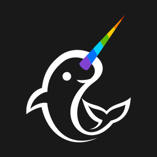 Rainbow Narwhale T-Shirt