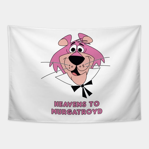 Heavens to Murgatroyd (Full Color) Tapestry by HellraiserDesigns