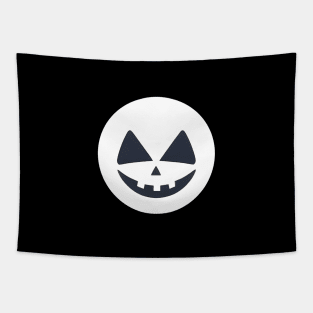 grin jack o lantern Tapestry