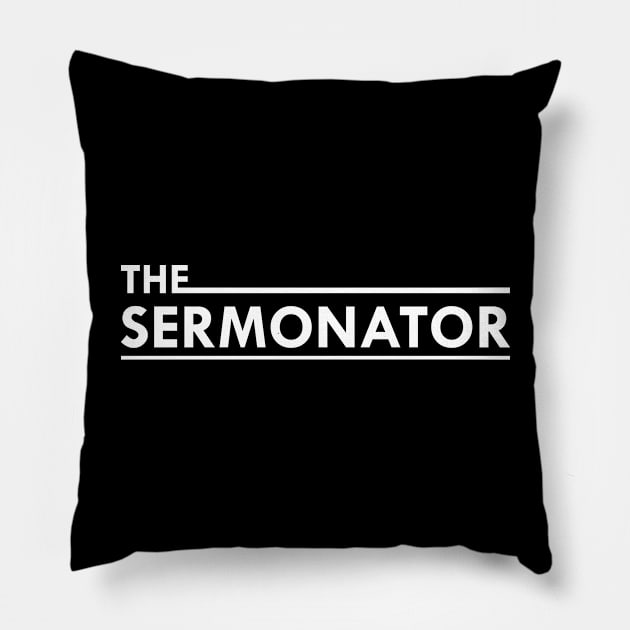 Preacher - The sermonator Pillow by KC Happy Shop