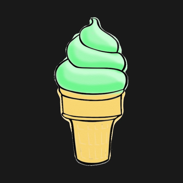 Mint Ice Cream by luckylucy