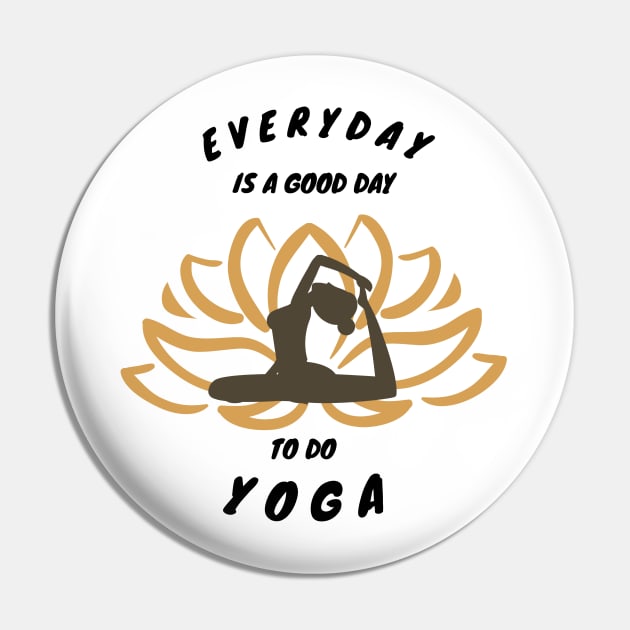 Love Yoga Pin by Pupky