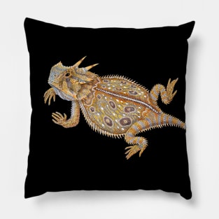 Horned Lizard Pillow