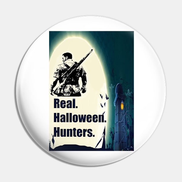 American Army Real Halloween Hunters Pin by Omario