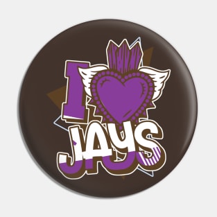 Jay Love Wildberry Pin