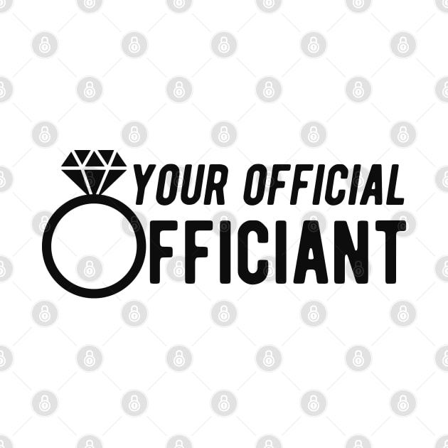 Wedding Officiant - Your official officiant by KC Happy Shop