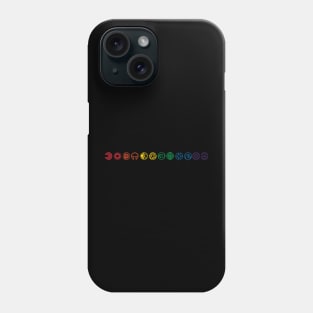 Epcot vintage icons Pride Phone Case