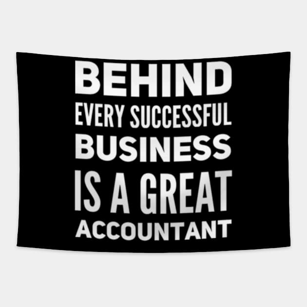 Accountant Chartered Accountant Gift Tapestry by Life of an Accountant