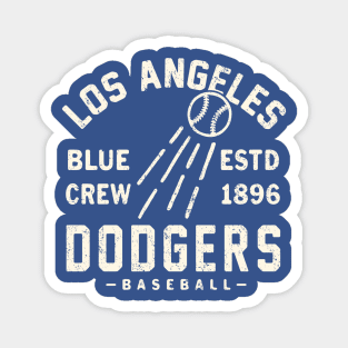 Dodgers Retro 1 by Buck Tee Magnet