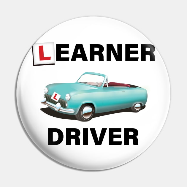 Learner Driver Pin by nickemporium1