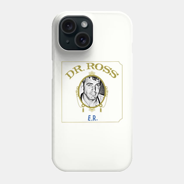 Dr. Ross of ER  / 90s Aesthetic Design Phone Case by DankFutura