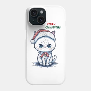 Meow Christmas | Christmas cat Phone Case