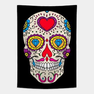 mala Calavera Tapestry