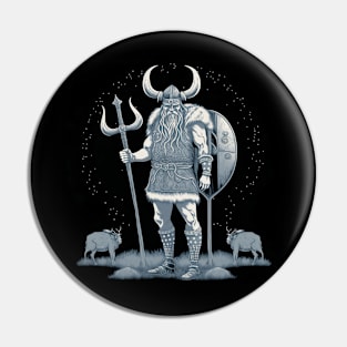 Nordic Hunter Pin