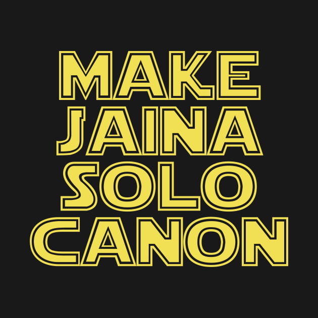 Make Jaina Solo Canon by C E Richards