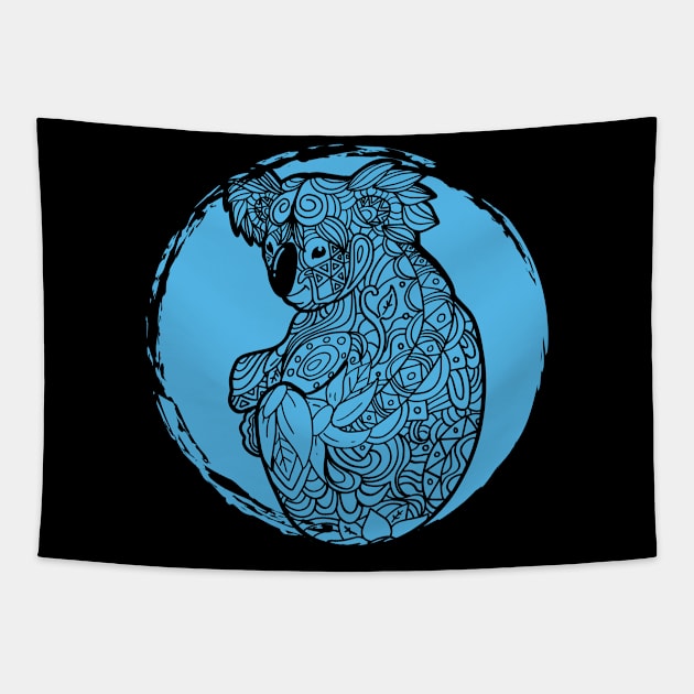 Koala Bear Tapestry by KAWAIITEE