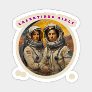 American galentines girls Magnet