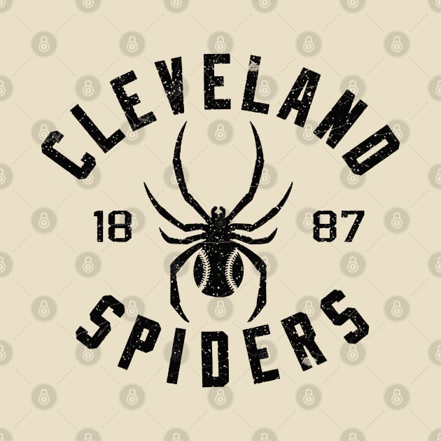 Defunct Cleveland Spiders Retro Style by iwodemo