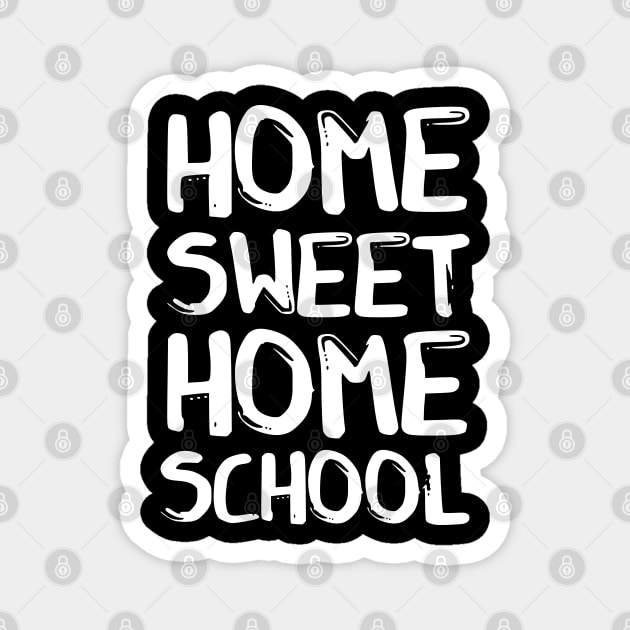 Home Sweet Homeschool Magnet by All About Nerds