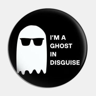Halloween Minimal Ghost Costume Pin