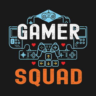 Gamer Squad Funny Gamer Gaming Matching Family Group T-Shirt