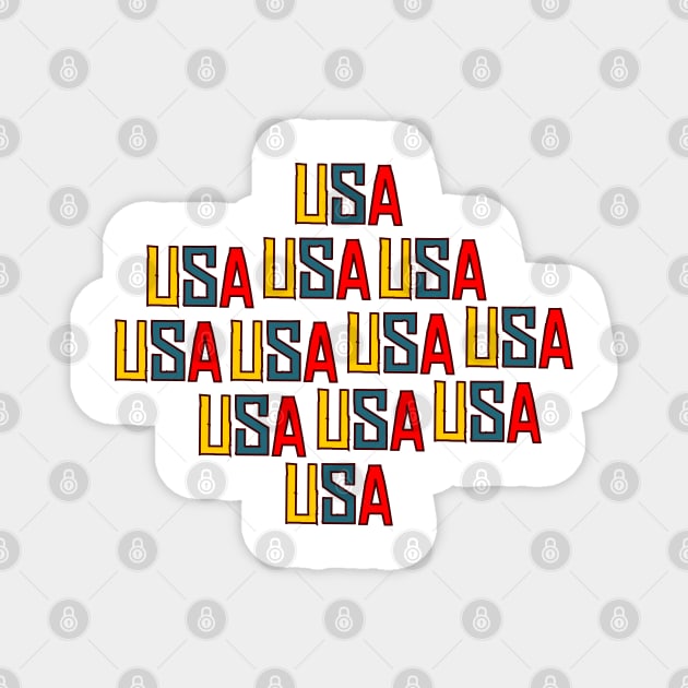 usa flag Magnet by jaml-12