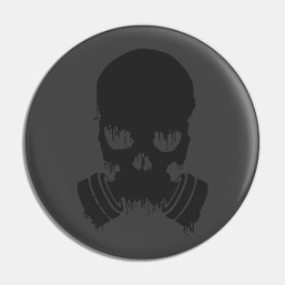 Black Skull Pin