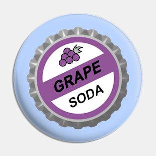 Grape Soda Cap Pin