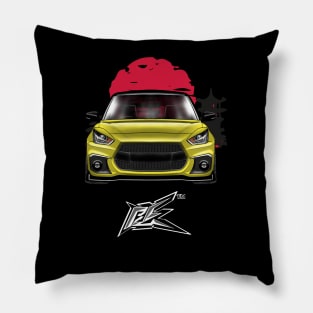 maruti suzuki swift yellow Pillow