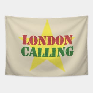 LONDON CALLING Tapestry