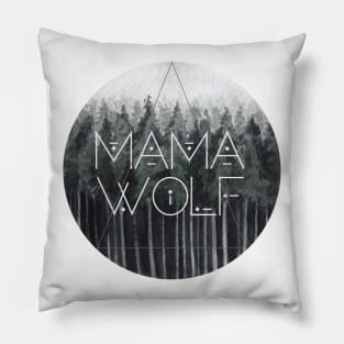 Mama Wolf Pillow