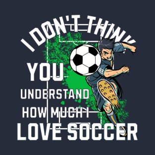 I Don't Think You Understand How Much I love Soccer T-Shirt