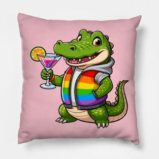 Alli-gay-tor Pride Pillow