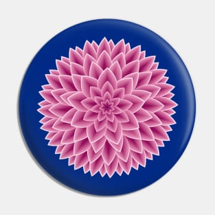 Floral Abstract Pin