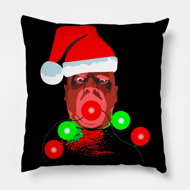 Santa Fester Pillow by DesignCat